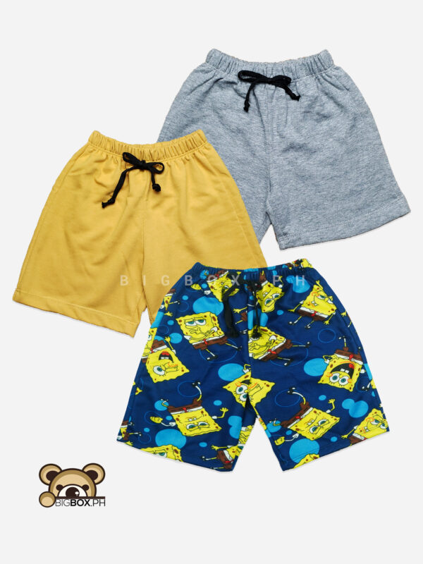printed and plain shorts for kids boys