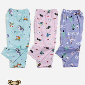 Girls cute pajama display