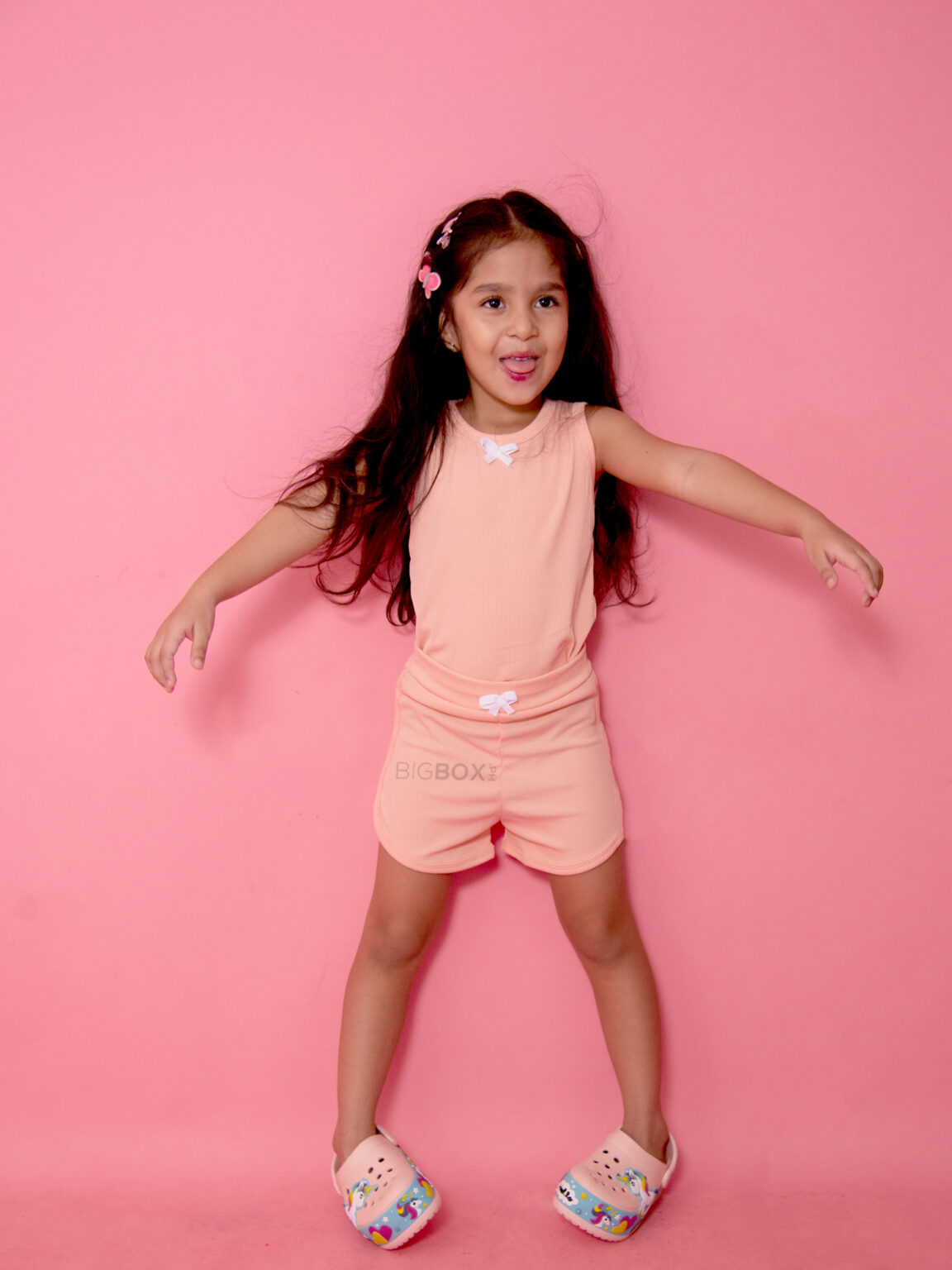 Ribbed Coords Tank Top and Shorts Set for Girls 1-12 Years Old – BigBox PH