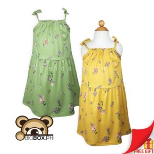 Kids Easy Everyday Casual Dress for Girls 3-5 Years Old